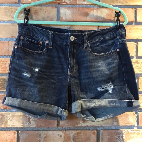 Ae distressed Jean shorts